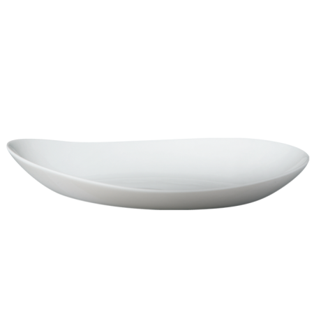 13 1/4" Egg Shape Plate/12
