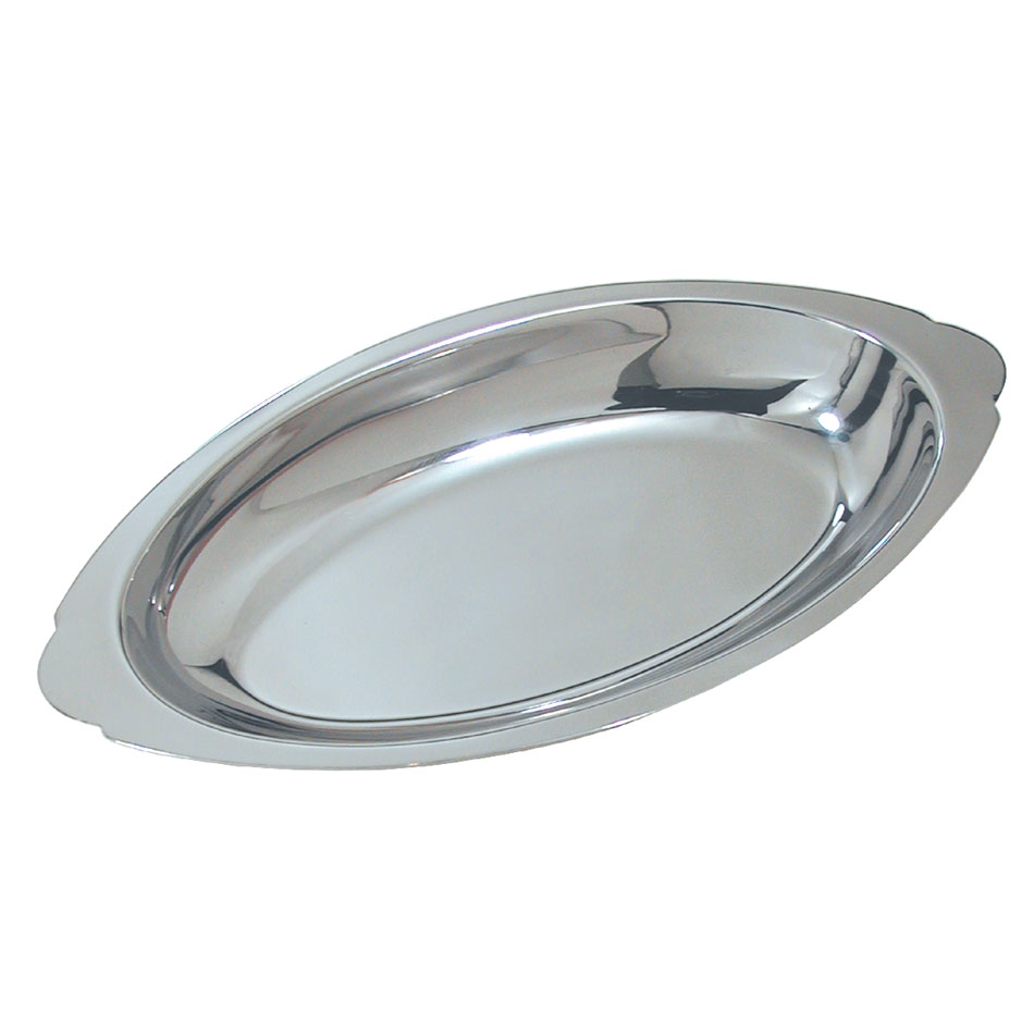 15 Oz S/S Oval Au Gratin Dish