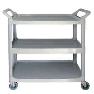 31 X 16 X 37"/ 3-Tier / Light Gray / 300 Lb