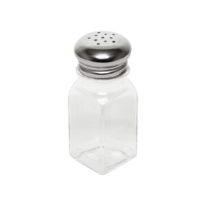 2 Oz SQ. Shaker/S/S/Mushroom Cap