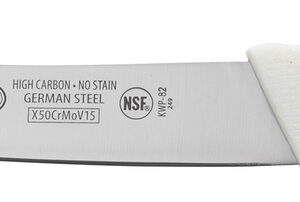 8" Breaking Knife, White PP Handle