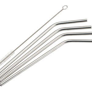 S/S Curved Drinking Straws