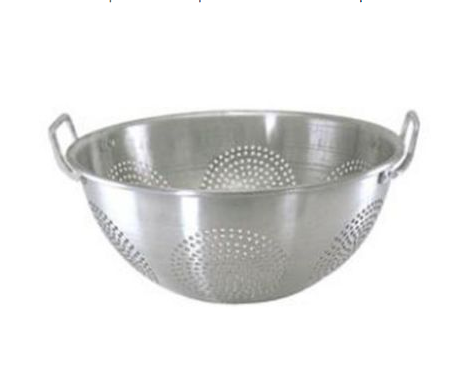 16 Qt / Aluminium Colander / Hand / 6