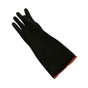 Rubber Glove 18" Black
