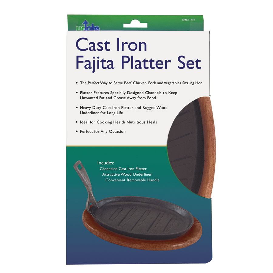 Cast Iron Platter W/ Underliner
