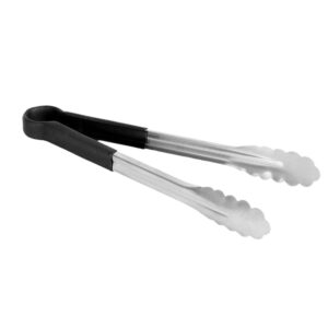 12" Stainless Tong / Black / 120