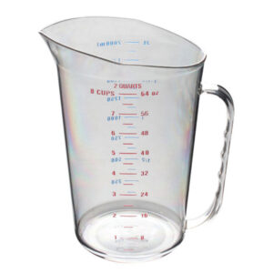 2 Qt / 2L Polycarbonate Measuring Cup / 12