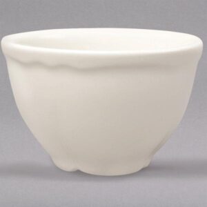 7.25 oz / Scalloped Edge Bouillon / Ivory / 36