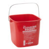 6 Qt/Cleaning Bucket/Red/Sanitize