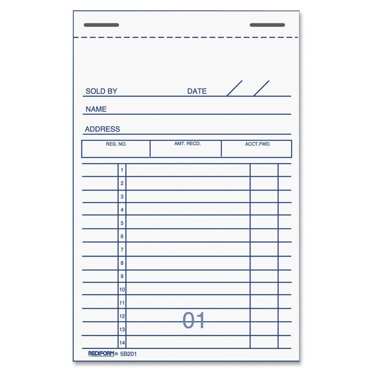 Sales Book / 100