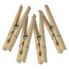 Wooden Clothespins / 30 Pieces