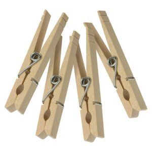 Wooden Clothespins / 30 Pieces