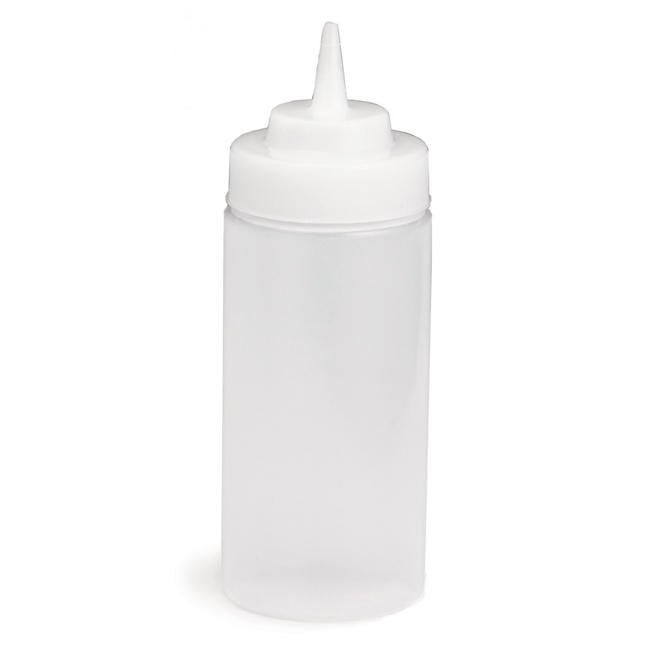 24 Oz Squeeze Bottle Clear / 1 Dz