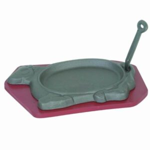 Cast Iron Steak Board / 3 Piece Set