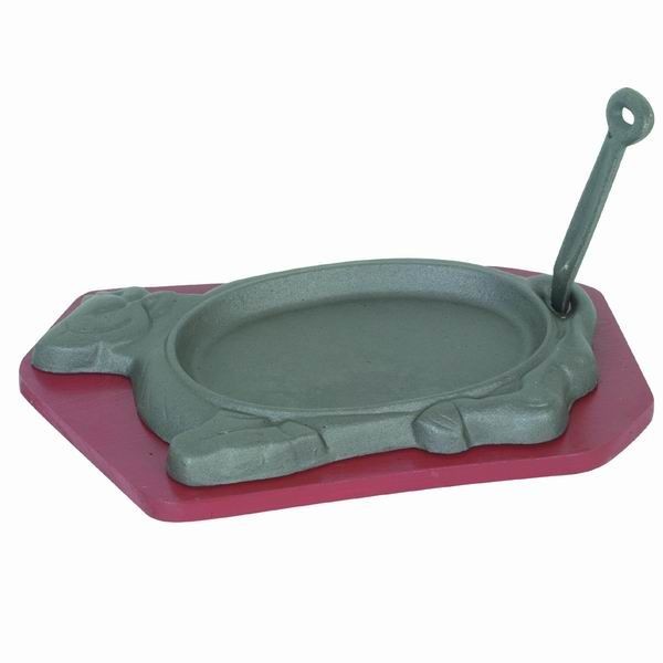 Cast Iron Steak Board / 3 Piece Set