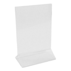 4 X 6" / Table Card Holder / 2 Mm / 12
