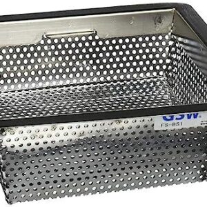 S/S Fl. Sink Basket Drop-in/8.5x8.5x3"