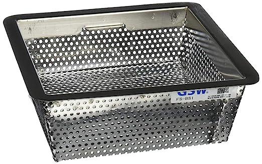 S/S Fl. Sink Basket Drop-in/8.5x8.5x3"