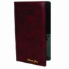 5.75 X 9.5" / Check Cover / Burgundy / 50