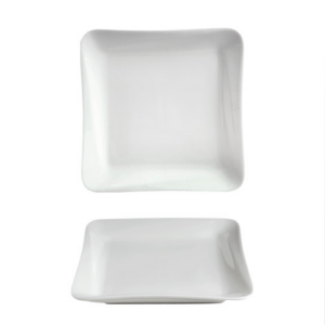 9" Slant Square Plate/24