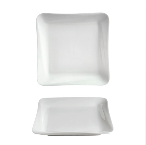 9" Slant Square Plate/24