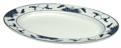 11.25" / Oval Platter / 24