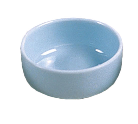 Blue Jade 7 oz. Round Melamine Sauce Dish - 12/Case