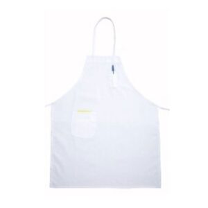 31X26"/Full Leng Apron/Pket/Wh
