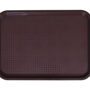 14 X 18" Rectangle / Fast Food Tray / Brown / 12