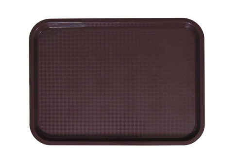 14 X 18" Rectangle / Fast Food Tray / Brown / 12