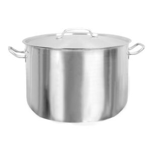 12 Qt 18/8 Stainless Steel Stock Pot W/ Lid