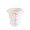 22 Qt / Round Food Storage Container / PP / White