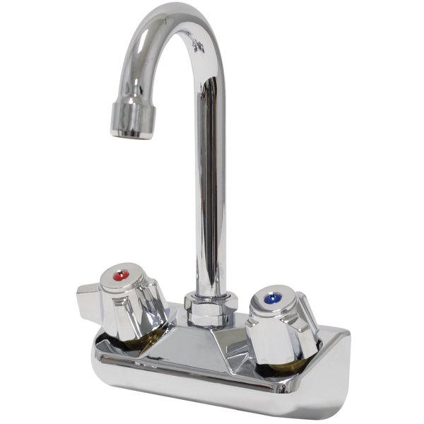 4" Wall Mount w/ 3.5" Gooseneck Spout