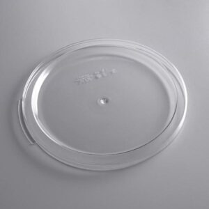 Lid 18 QT Clear Round Food Storage Container