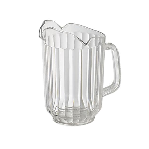 60 Oz / Water Pitcher / 3 Spouts / Clear / 12