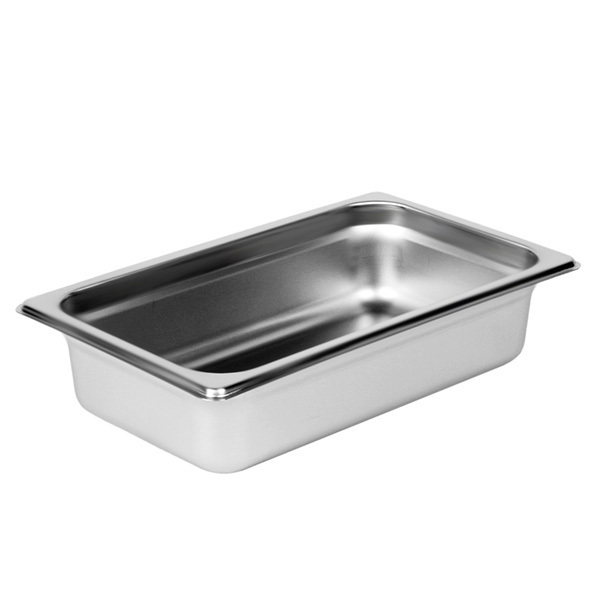 Quarter Size 2 1/2" Deep 24 Gauge Anti Jam Pans