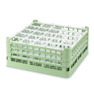 25 Compartment / Medium / Racks Light Green / 4