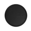 14" Round Tray / Black / Fiberglass