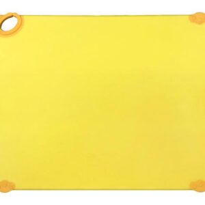 12" x 18" x 1/2" Cutting Board w/ Hook / Yellow