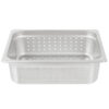 Half Size 4" Deep Perforated 24 Gauge Steam Pans