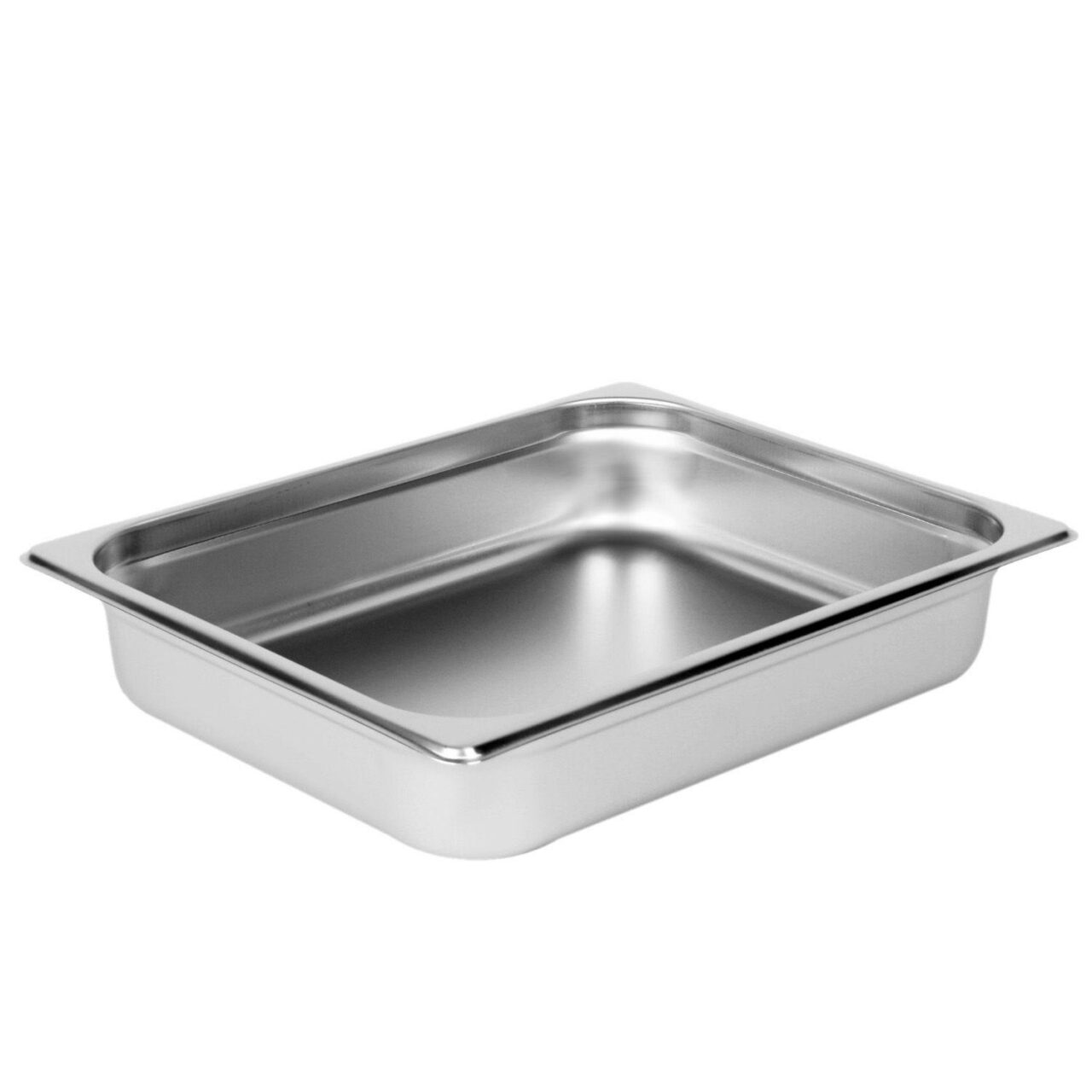 Half Size 2 1/2" Deep 24 Gauge Anti Jam Pans