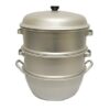 40Cm/16" Alum Steamer/3Layer/set