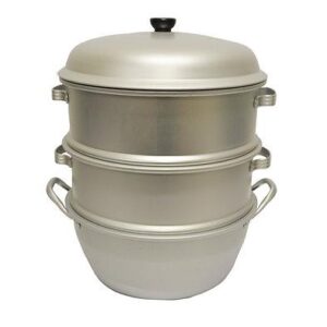 40Cm/16" Alum Steamer/3Layer/set