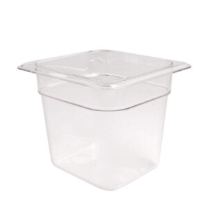 1/6 Size 6" Deep Pan / Clear