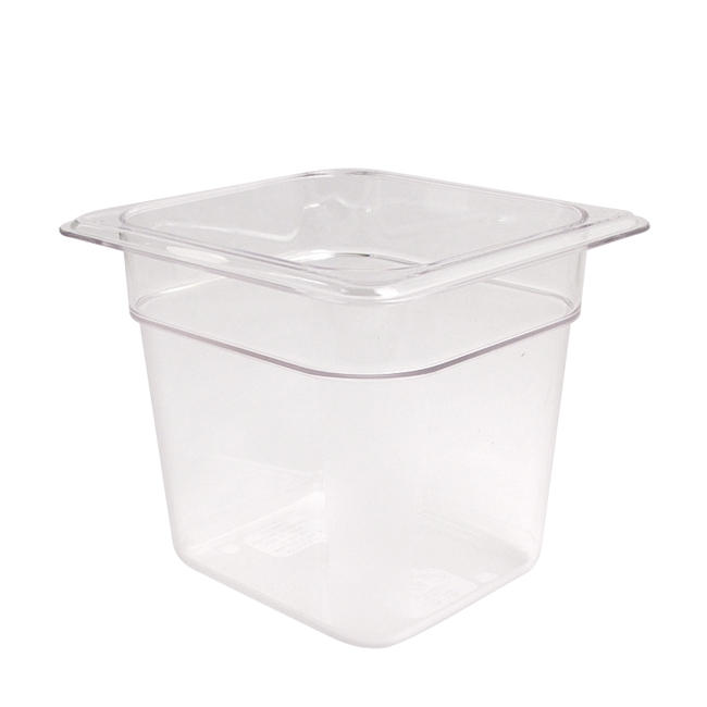 1/6 Size 6" Deep Pan / Clear