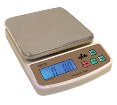 Digital Portion Scale 20 Lb 8 1/2" X 6 1/8"