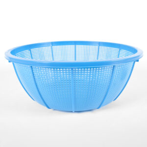 Blue Strainer Round Colander 15.5"