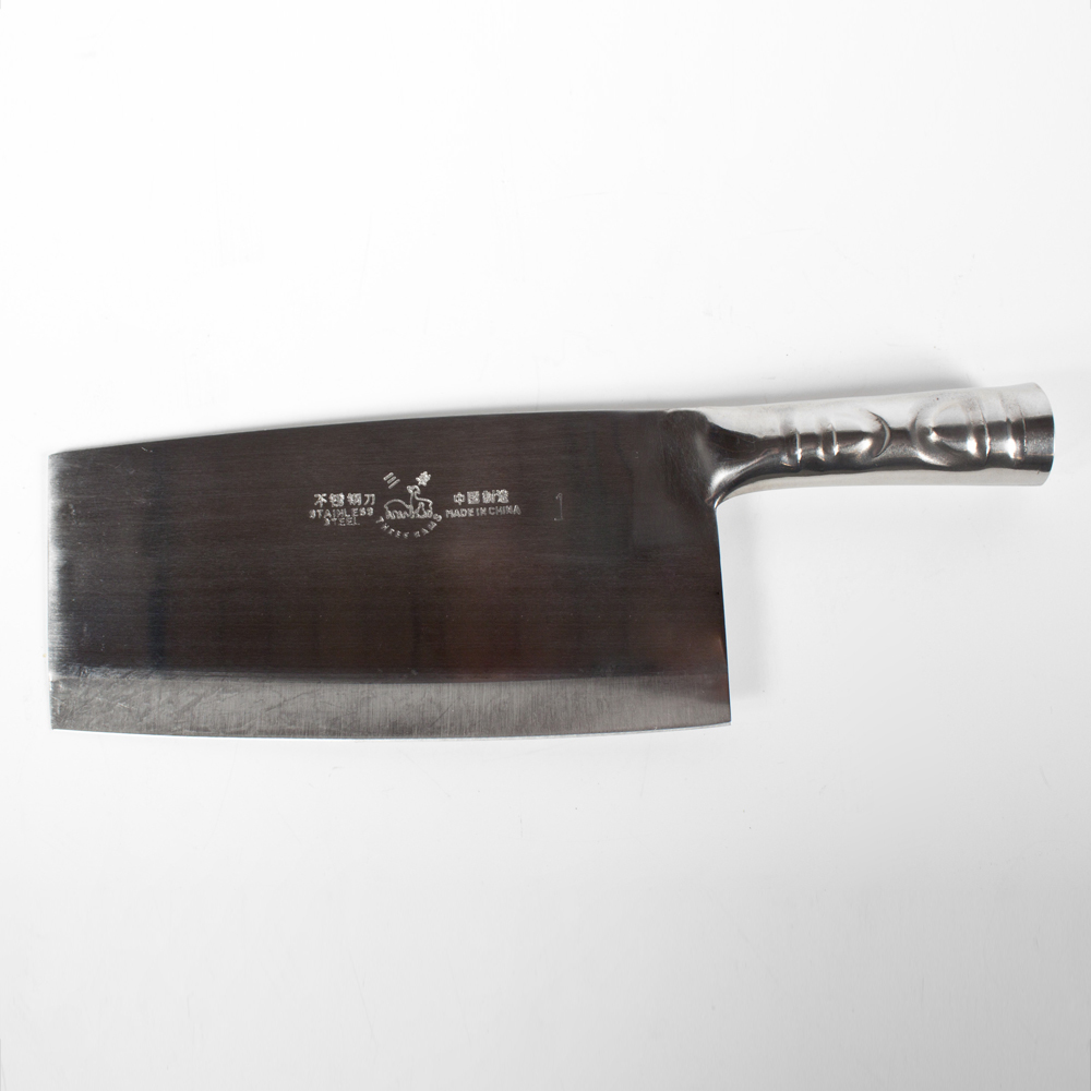 #1 S/S Chopping Knife Metal Handle Three Rams