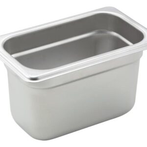 1/9 Size / 4″ Dp / Anti-Jam Pan / 24G