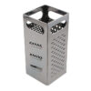 4 X 4 X 9" S/S Grater / Edges / 12